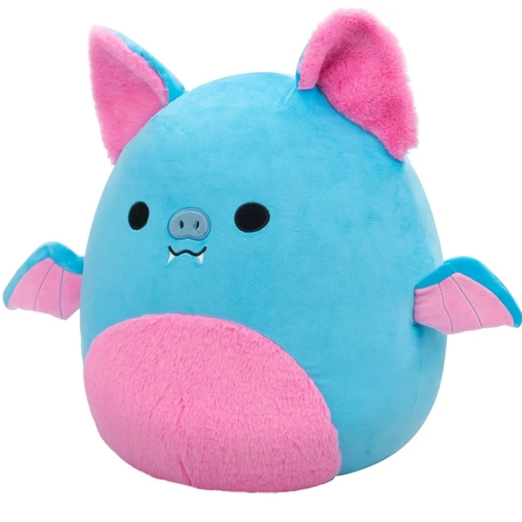 Squishmallows Original 16-Inch Boyle Blue Fruit Bat Brand NEW - Picture 4 of 5